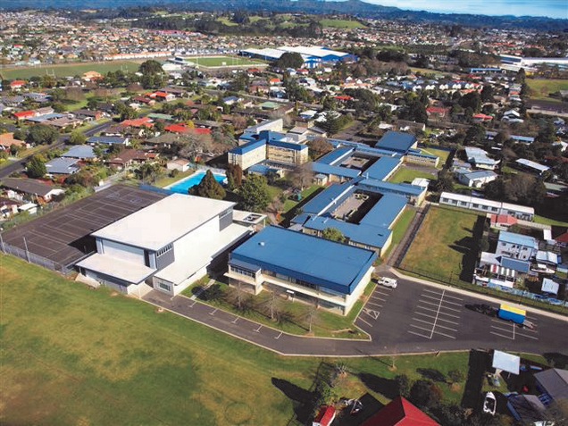 St Dominics Aerial view